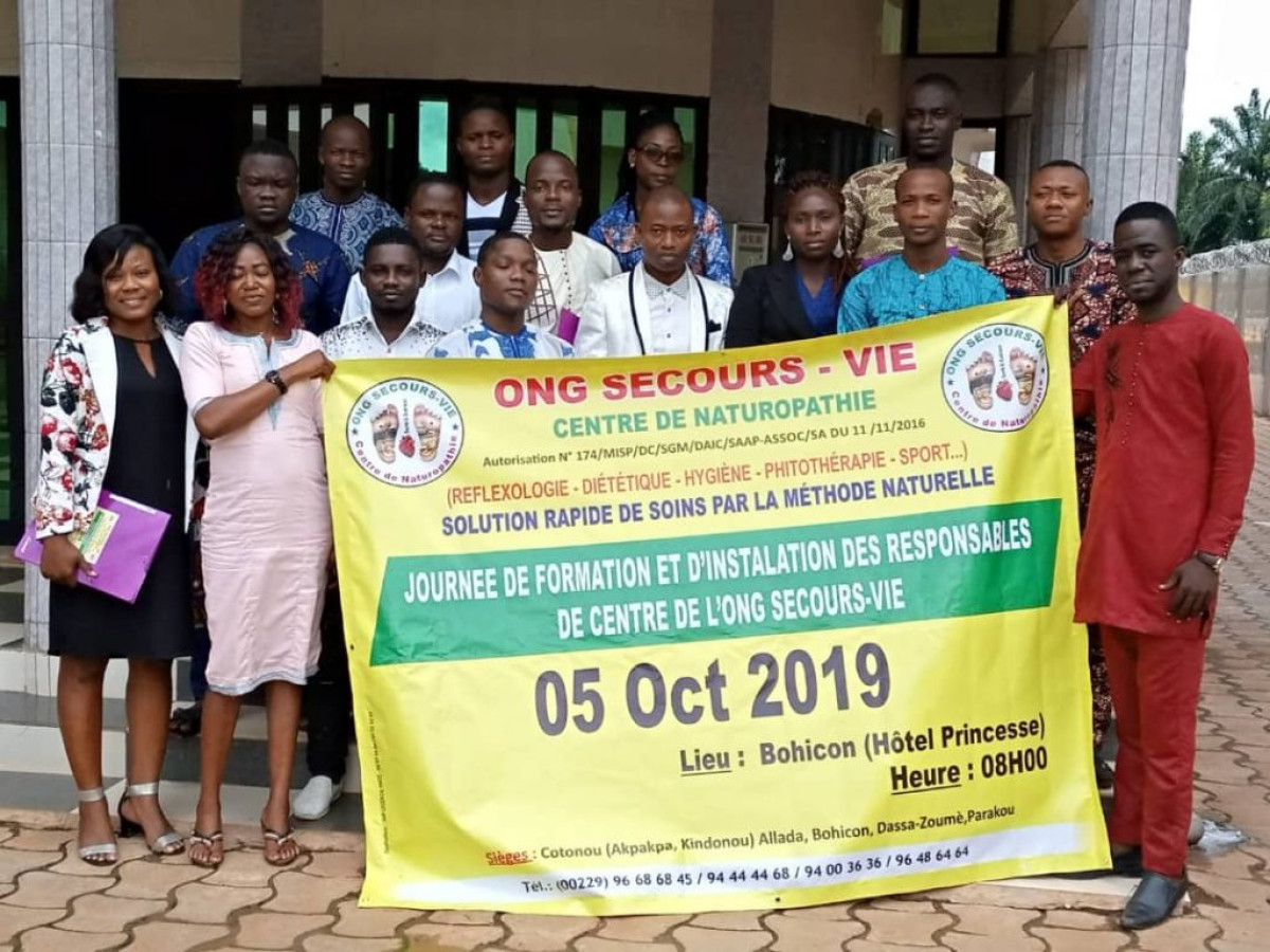 POUR LA LOCALISATION ET LE TRAITEMENT DES DOULEURS : L&rsquo;Ong Secours-Vie forme des naturopathes