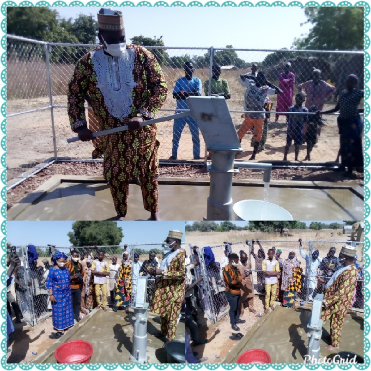 MALANVILLE/GRACE AU PROJET NIM&rsquo;DORA DE HELVETAS-BENIN : Le maire Guidami réceptionne deux forages équipés de pompe