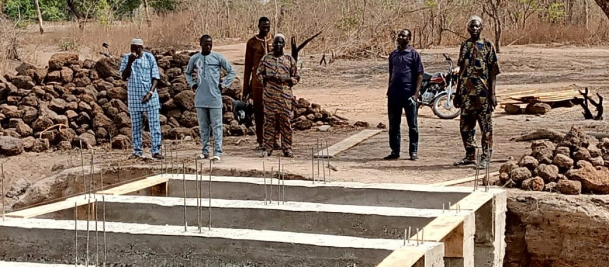 BEMBÉRÉKÉ/SUR INITIATIVE DES DÉLÉGUÉS ET POPULATIONS : Le pont de l&rsquo;axe Guerra N&rsquo;kali-Boro en construction