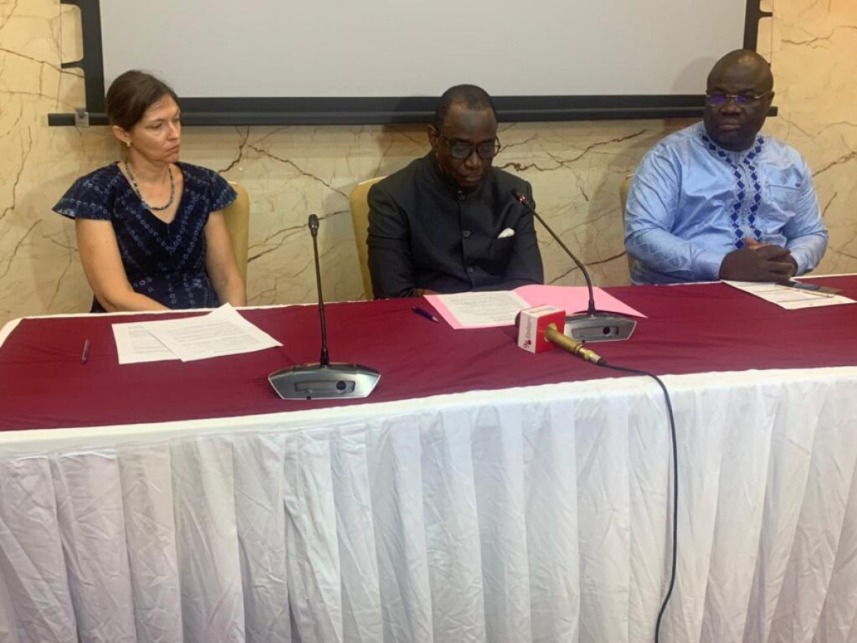 FORTIFICATION ALIMENTAIRE EN AFRIQUE DE L’OUEST : Les acteurs passent en revue les règles de gestion du logotype Enrichi . Une initiative de l&rsquo;Aifo-Uemoa et de l&rsquo;Aim-Uemoa soutenue par la Giz et Crs