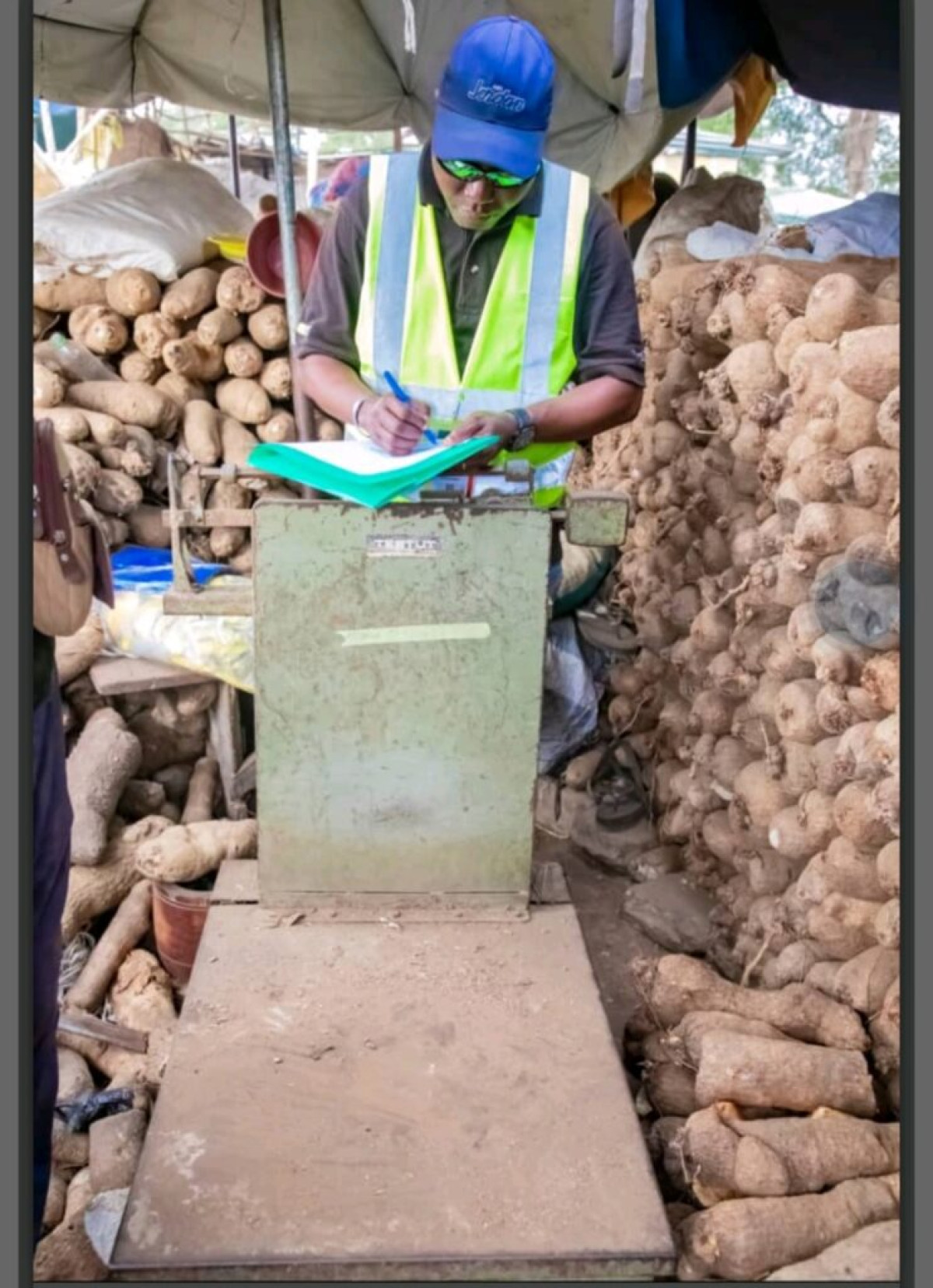 Vente d&rsquo;igname à cotonou: des bascules non certifiées saisies au marché Mahulé 