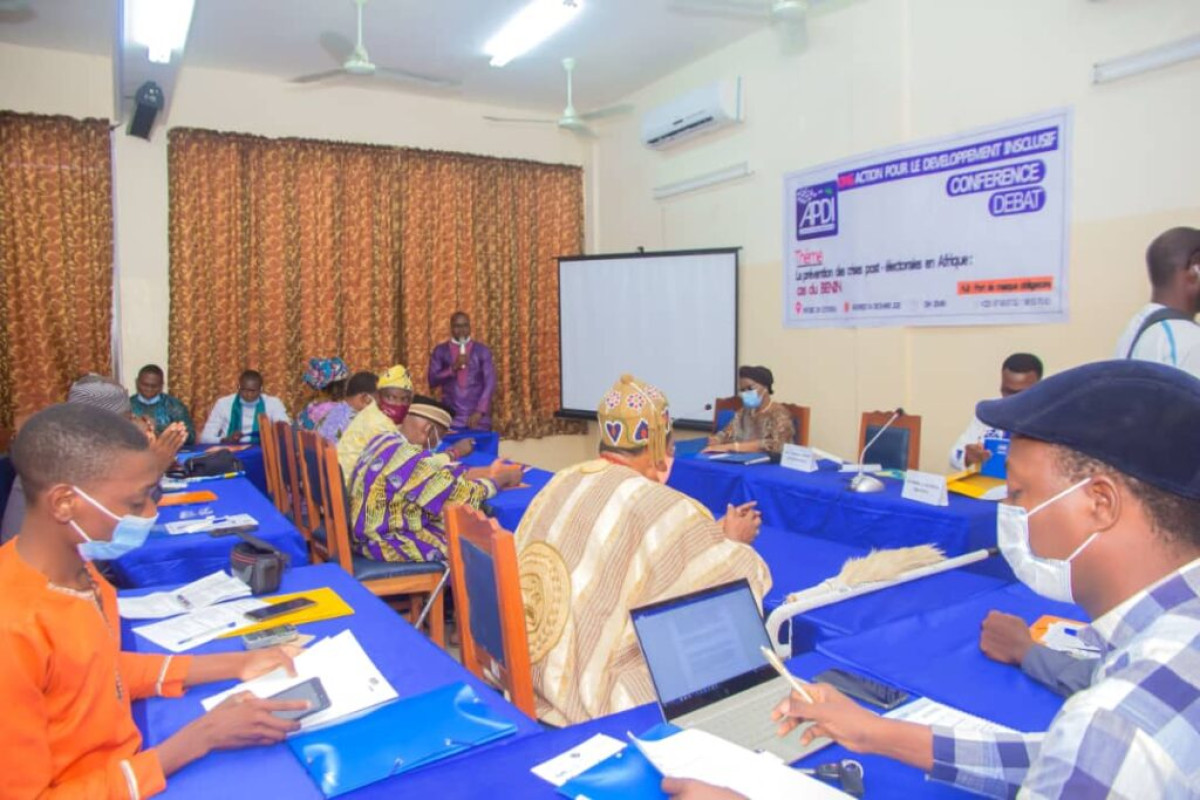 PRÉVENTION DES CRISES POST-ÉLECTORALES AU BÉNIN : L’Ong Apdi outille les Osc et les acteurs politiques