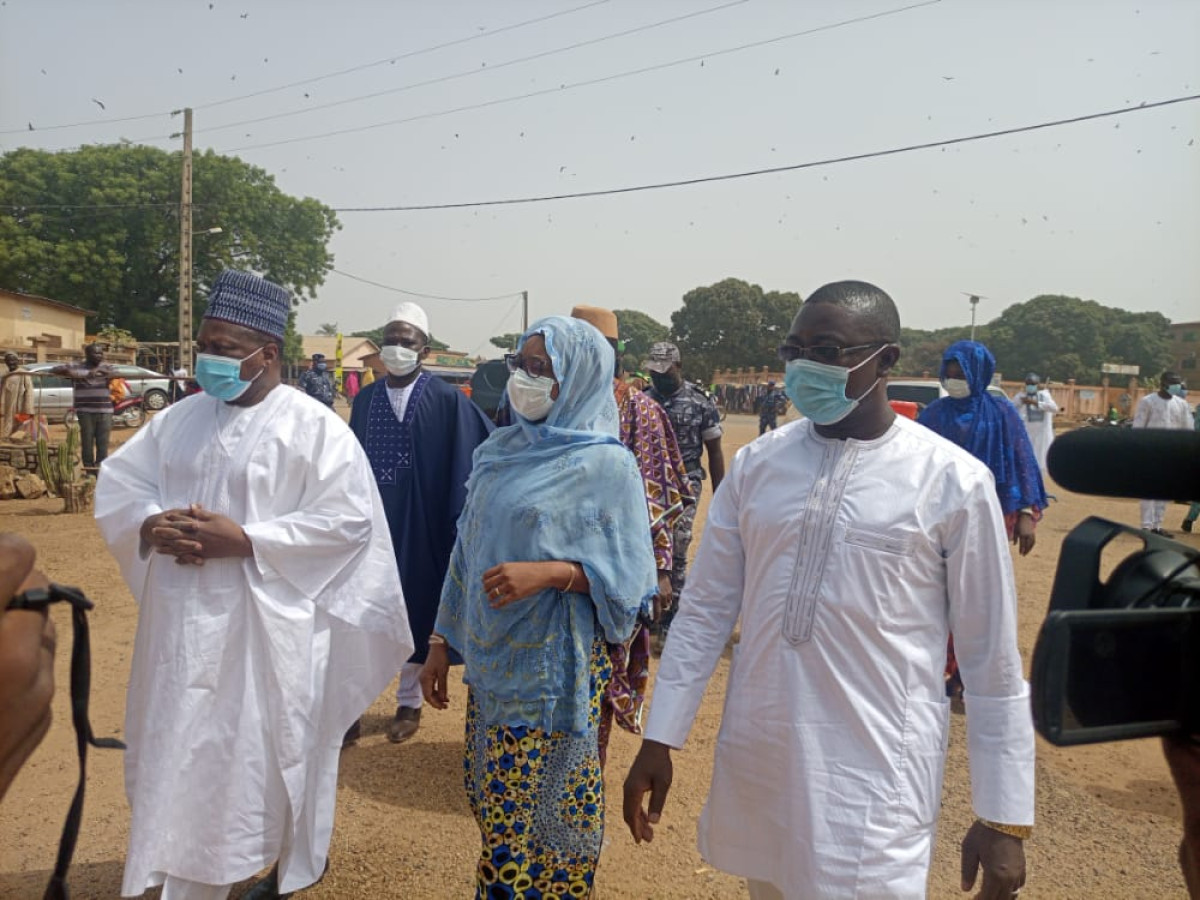 POUR UNE ÉLECTION PRÉSIDENTIELLE APAISÉE ET LA VICTOIRE DU DUO TALON-TALATA,  Les forces vives de la 7è Ce et le Br prient à Nikki