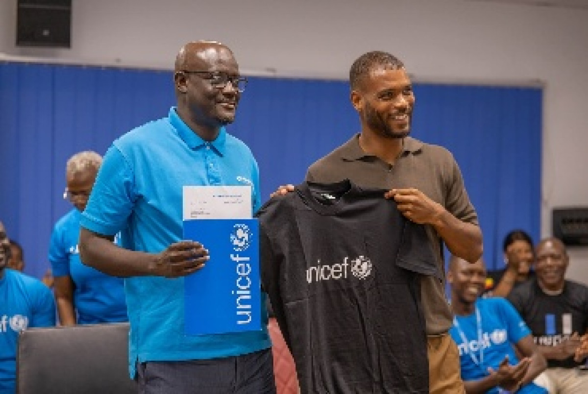 Pour la promotion des droits de l’enfant: Steve Mounié nommé Champion Unicef Bénin