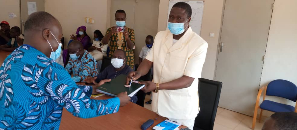 MAIRIE DE NATITINGOU : Le Sg Aimé Béhanzin passe le témoin à Albert N’dah