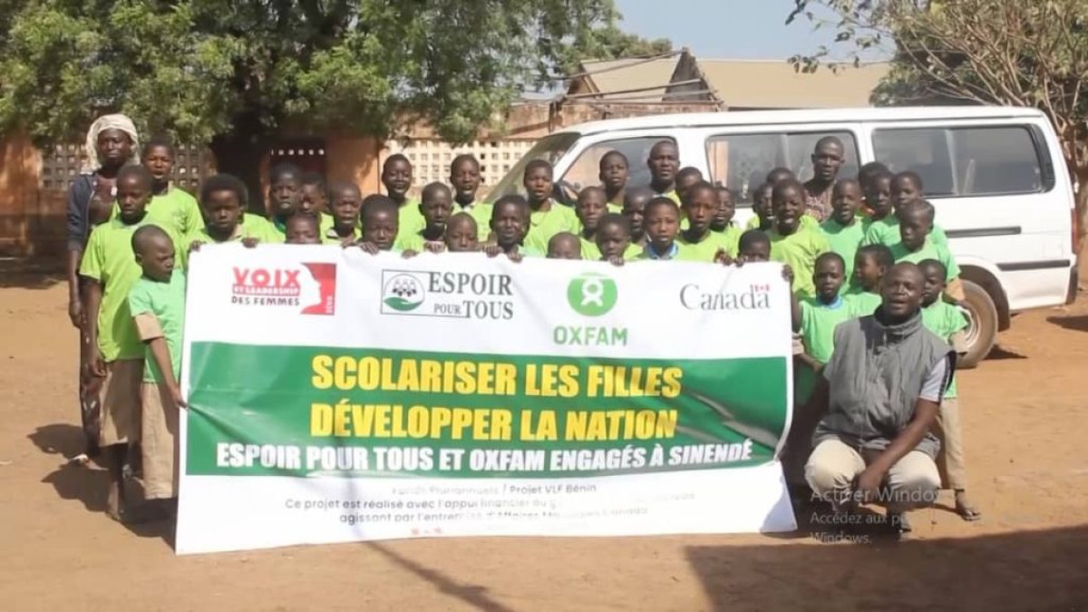 SINENDÉ/GRÂCE À L’ONG ESPOIR POUR TOUS : Plusieurs filles déscolarisées retrouvent le chemin de l’école