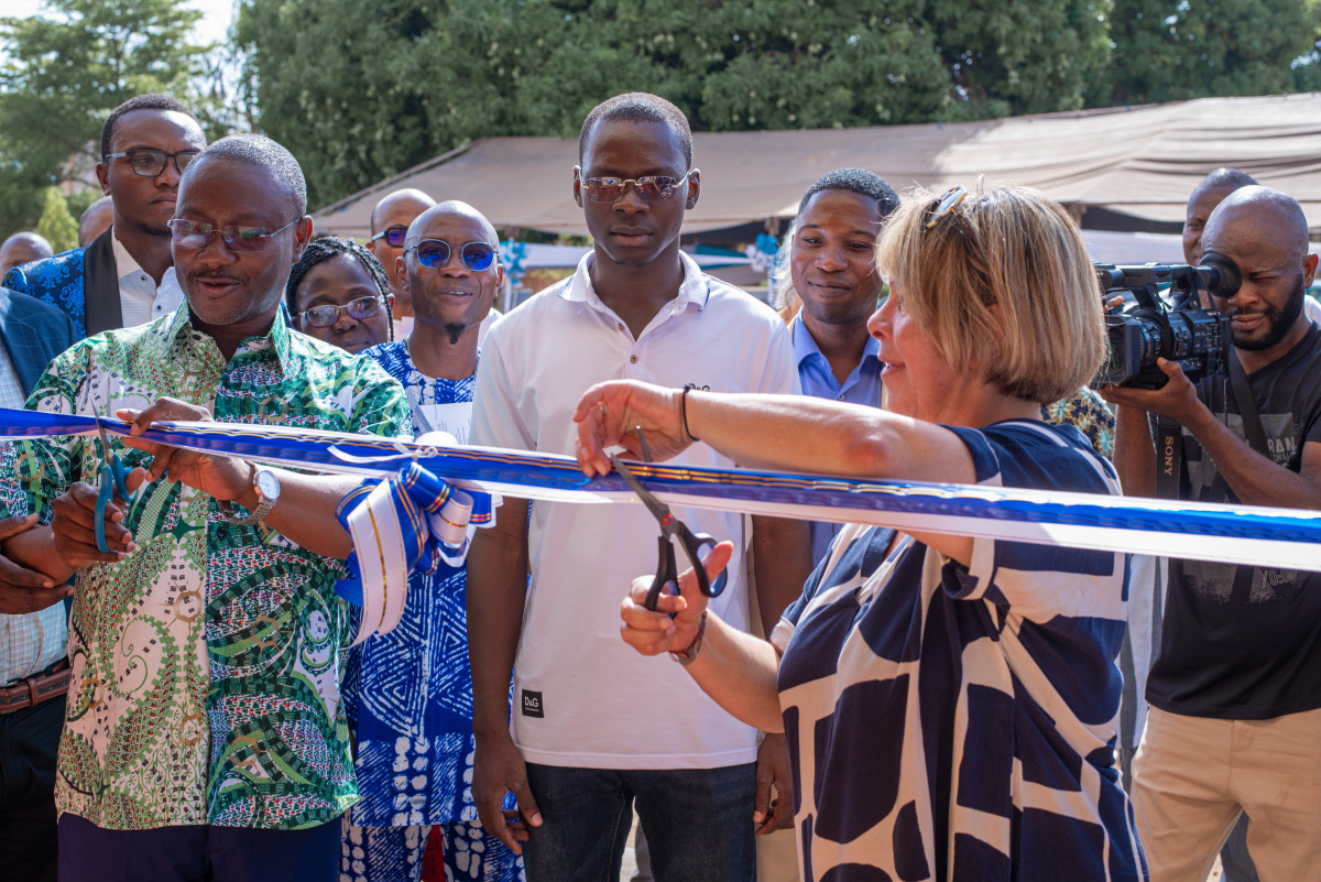 Diplomatie agissante: l’ambassade de France inaugure l’espace IFB de l’Université de Parakou