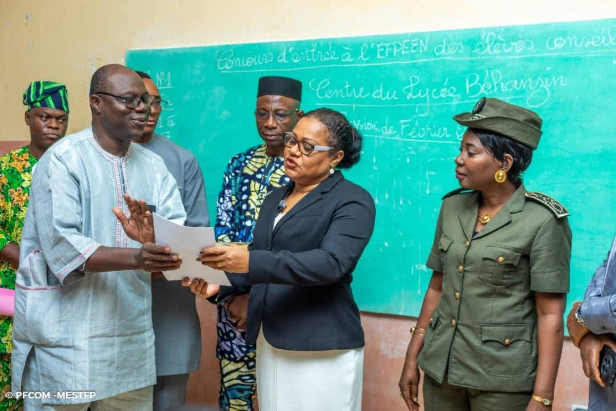 Enseignement secondaire au Bénin: le recrutement de 300 CP et 50 inspecteurs concrétisé