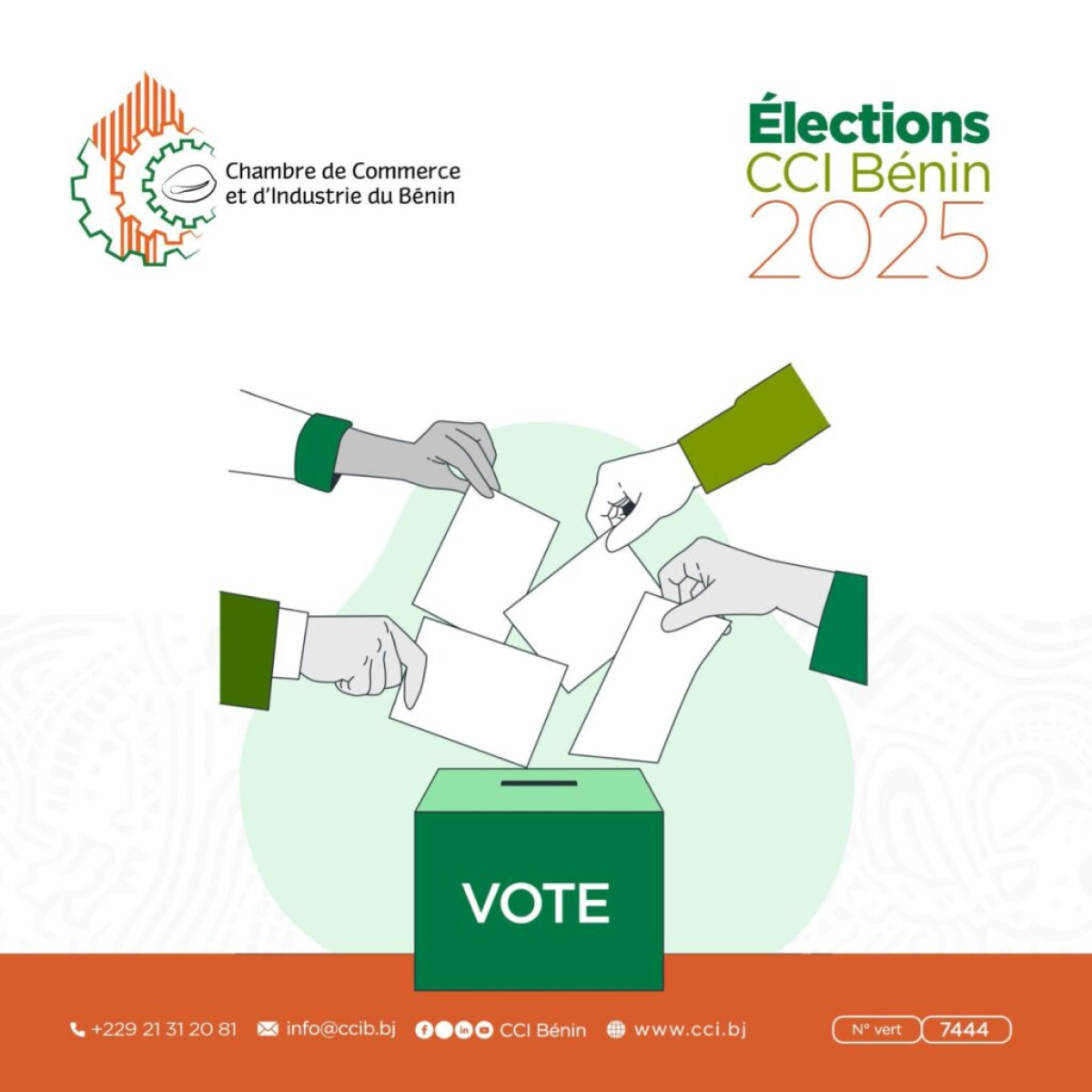 ÉLECTIONS CONSULAIRES À LA CCI BÉNIN : Les opérations d’inscription prennent fin le 21 novembre
