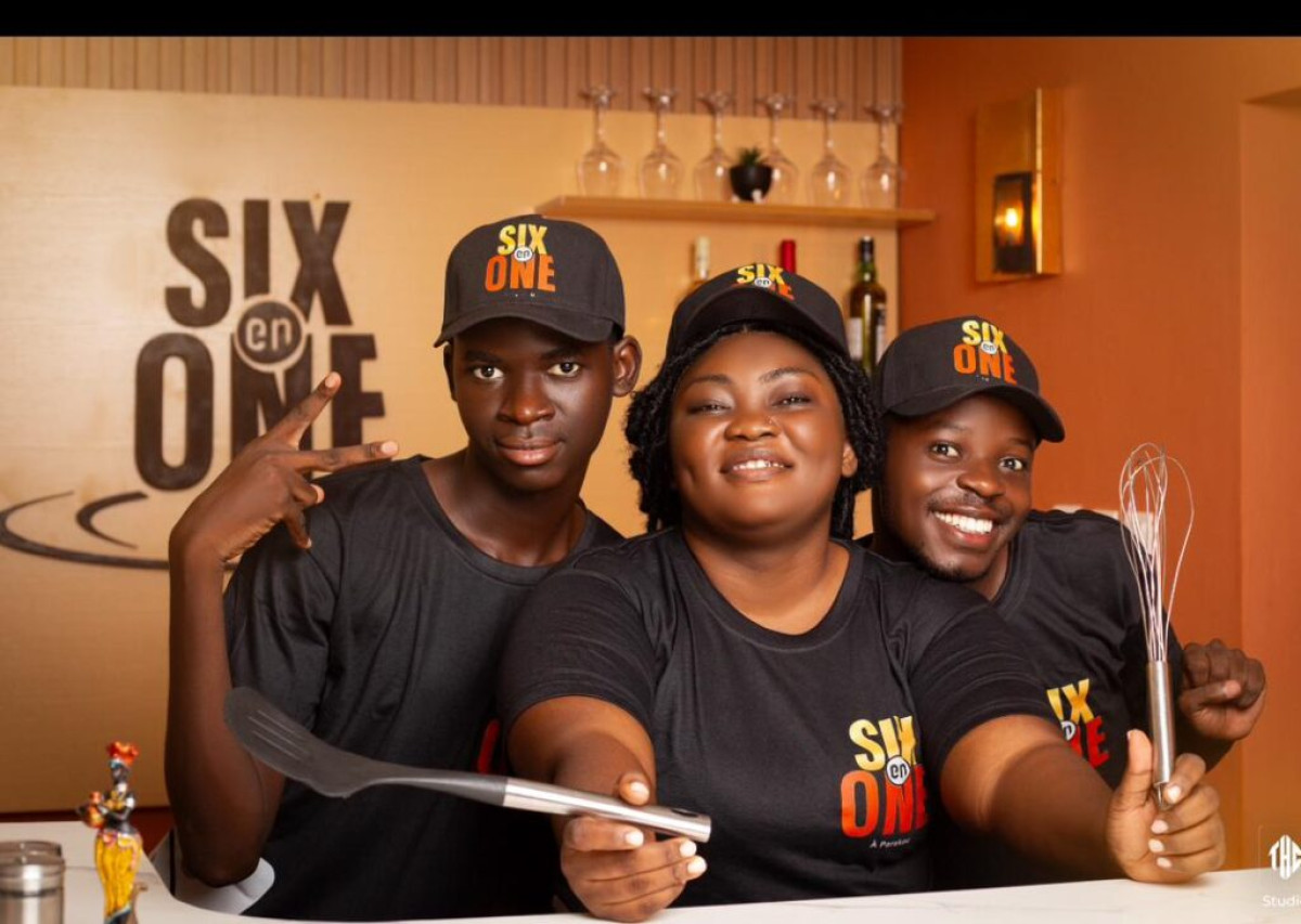 SIX EN ONE À PARAKOU  Le nouveau rendez-vous 100% humour béninois sur A+ Bénin  . Ça démarre le 8 juillet prochain à 20h 30min avec Gros et Métis