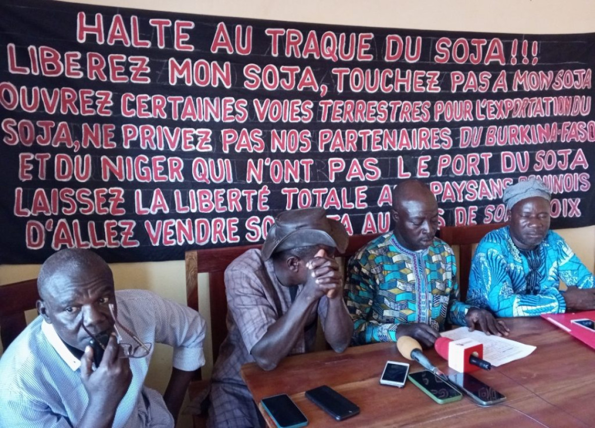 COMMERCIALISATION DU SOJA GRAIN AU BÉNIN : La Fenupa invite les sojaculteurs à vendre leurs produits à 400f/kg  . Voici ce qu&rsquo;elle compte faire aux commerçants indélicats