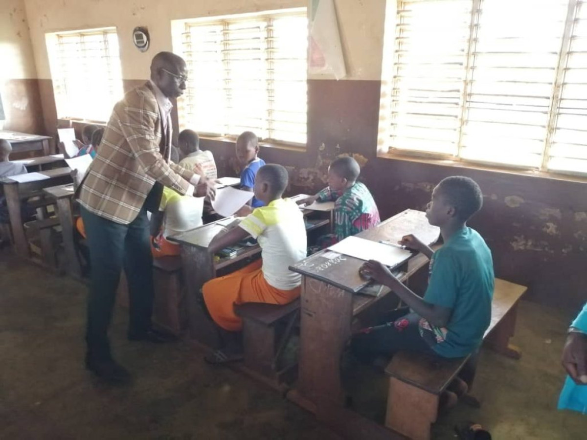 CEP 2022 A PÉHUNCO : Le maire Orou Maré a donné le top à l&rsquo;Epp Gnémasson
