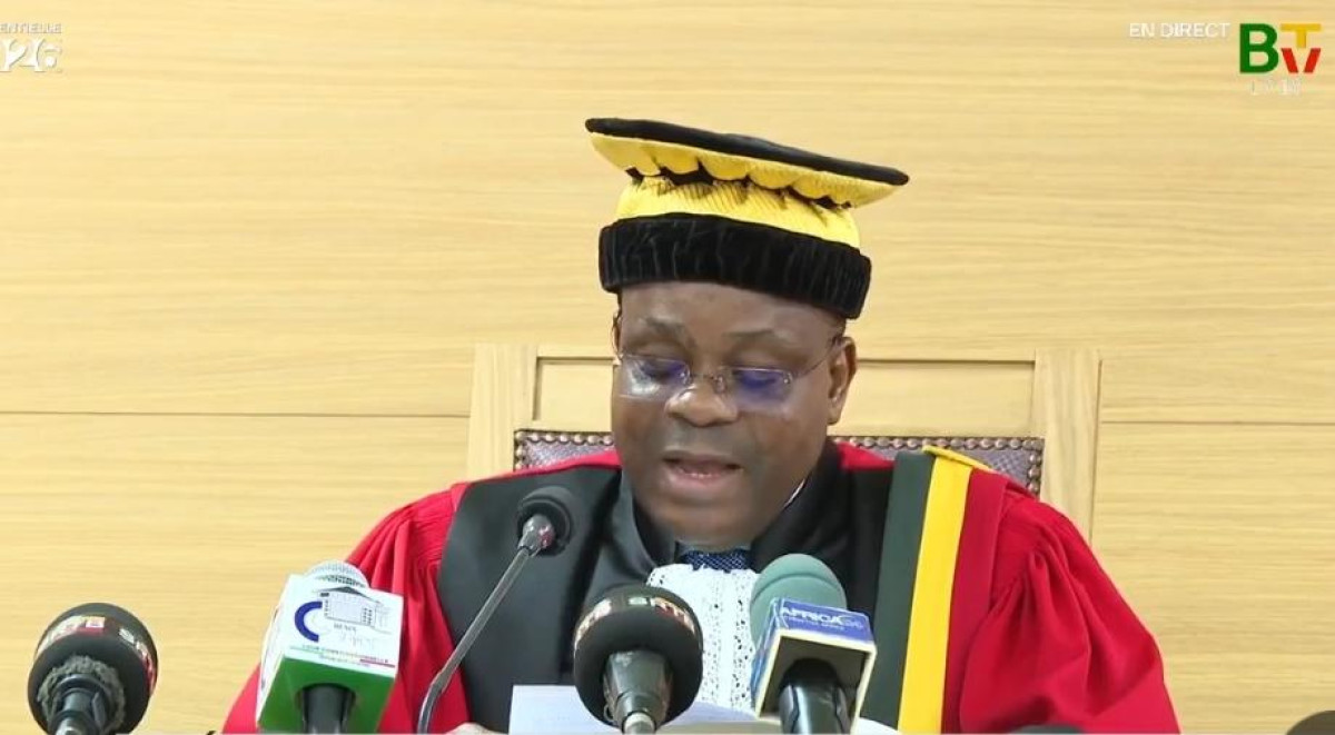 Résultats provisoires de la présidentielle: la Cour constitutionnelle confirme le duo Wadagni-Talata avec 94,27%