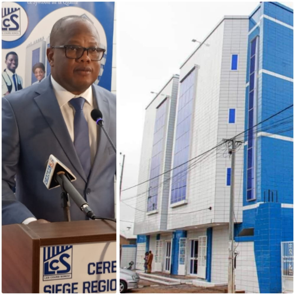 INAUGURATION DU NOUVEAU SIÈGE RÉGIONAL DE L’INSTITUT UNIVERSITAIRE LES COURS SONOU À PARAKOU : À la qualité d’enseignement, le Pdg Fabrice Sonou ajoute de confortables conditions d’études
