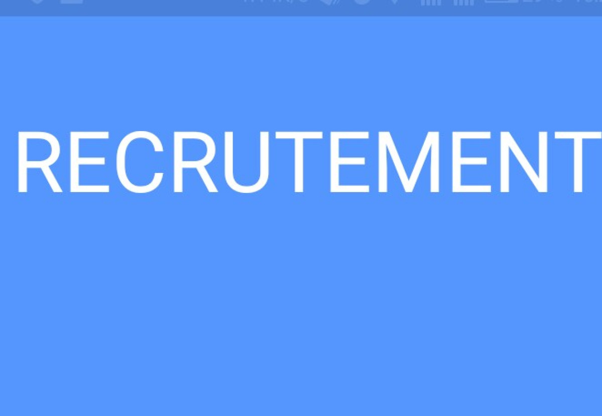 AVIS DE RECRUTEMENT