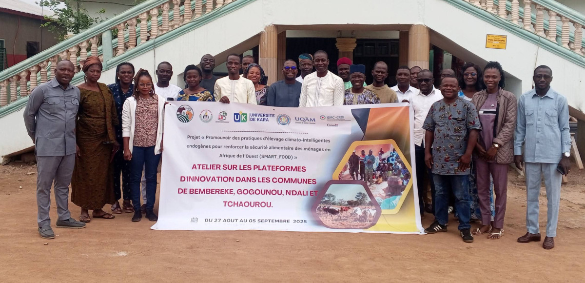 Bénin/Élevage durable dans un contexte de changement climatique: le Projet Smart-Food installe des plateformes d'innovation