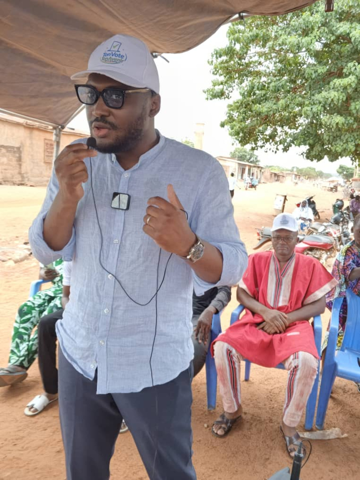 Campagne de proximité à Parakou: Bilal Yacoubou circonscrit Titirou, Madina et Dokparou-Est pour Wadagni