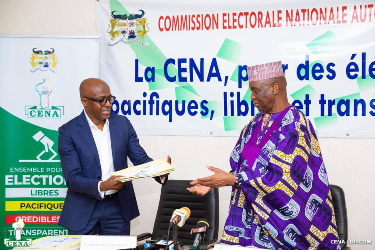 Élections générales de 2026 au Bénin: Sacca Lafia reçoit la Liste Électorale Informatisée de l'Anip