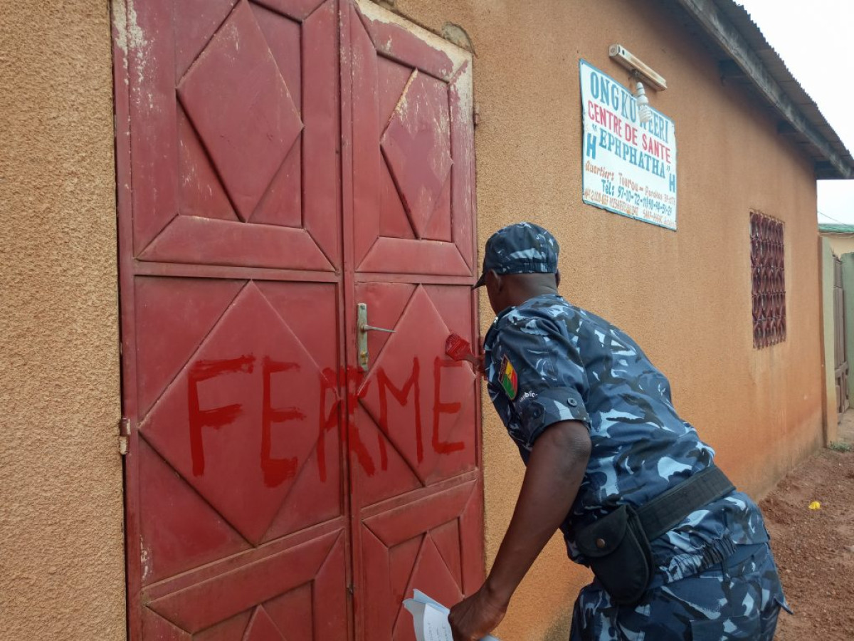 FERMETURE DES FORMATIONS SANITAIRES ILLÉGALES DANS LE BORGOU : L’opération se poursuit à Parakou