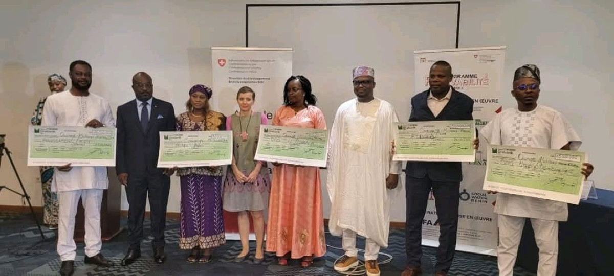 Phase 3 du programme Redevabilité au Bénin: 38 osc décrochent le financement du Fosir