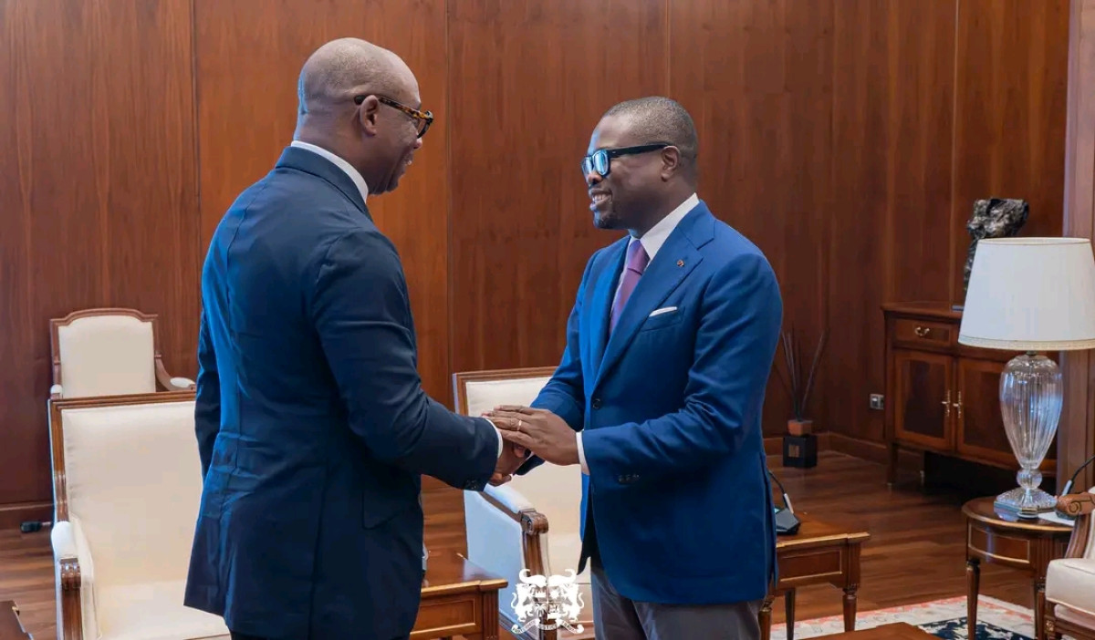 Coopération entre le Bénin et la Boad: le Président Wadagni échange avec Serge Ekue