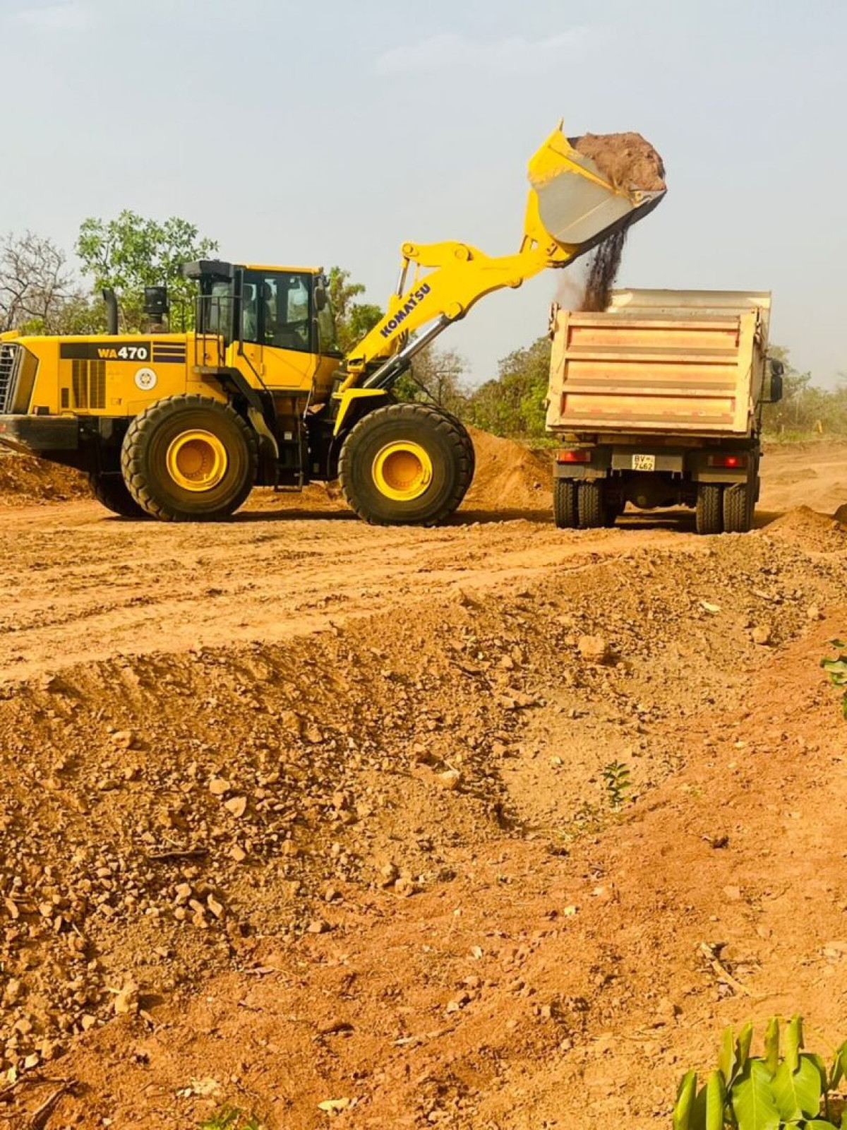 CONSTRUCTION DE LA ROUTE KOTA-KOUANDÉ : 11% de taux d’exécution des travaux par Adéoti Sa . Kouandé bientôt fière d’appartenir au Bénin
