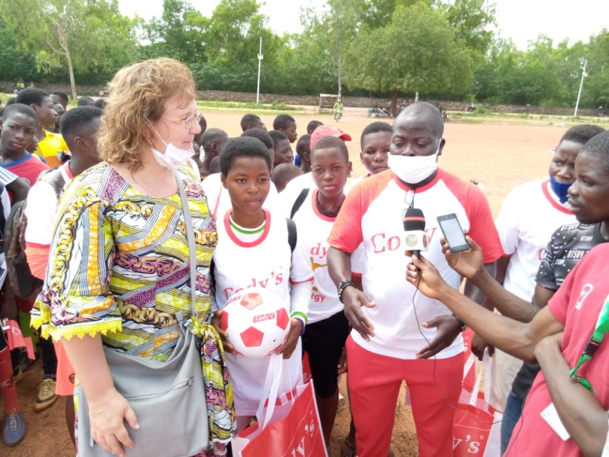 FOOTBALL A PARAKOU : Le centre de formation Kabongo a lancé sa saison sportive et académique