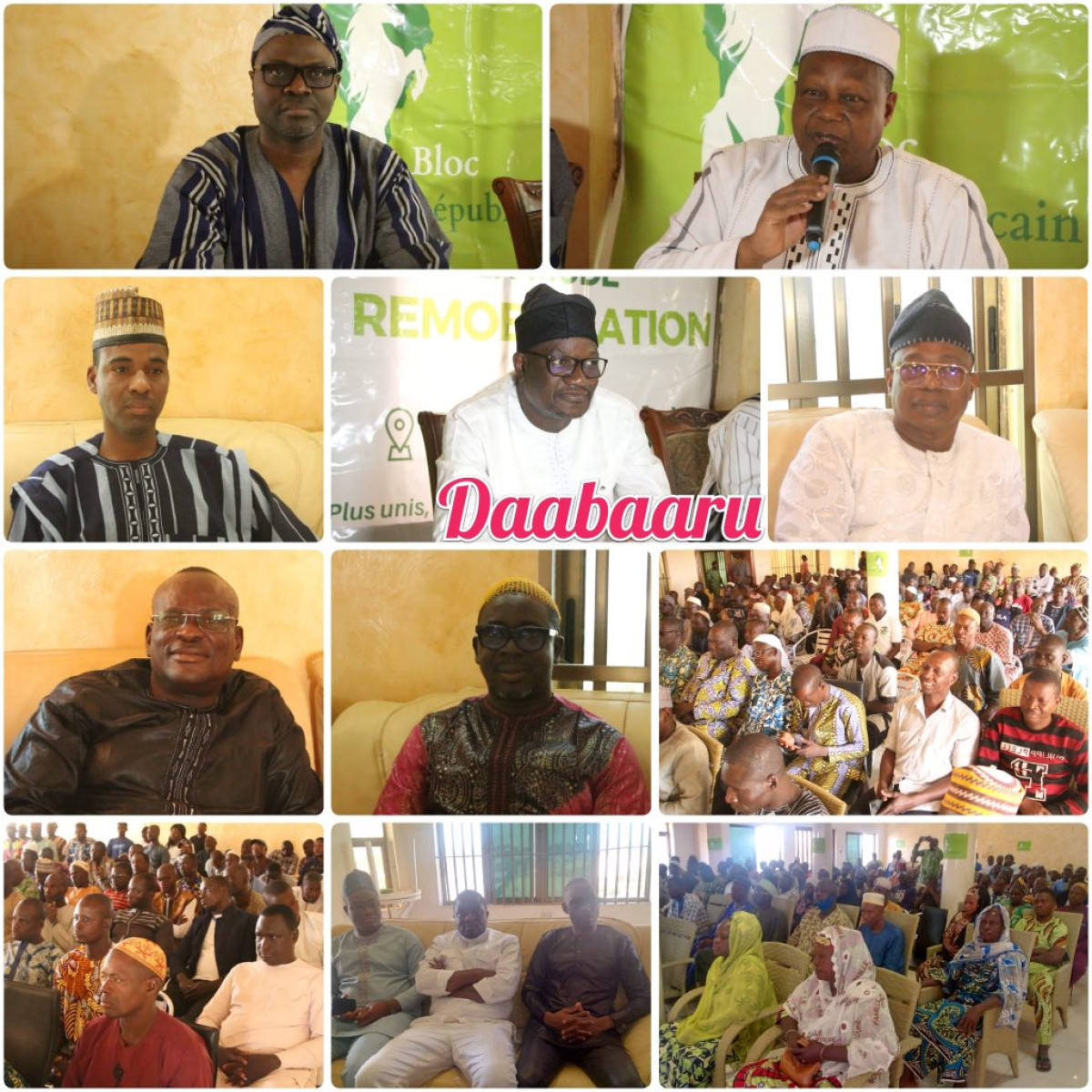 7È CIRCONSCRIPTION ÉLECTORALE : Le Bloc Républicain échanges les vœux de nouvel an avec ses militants