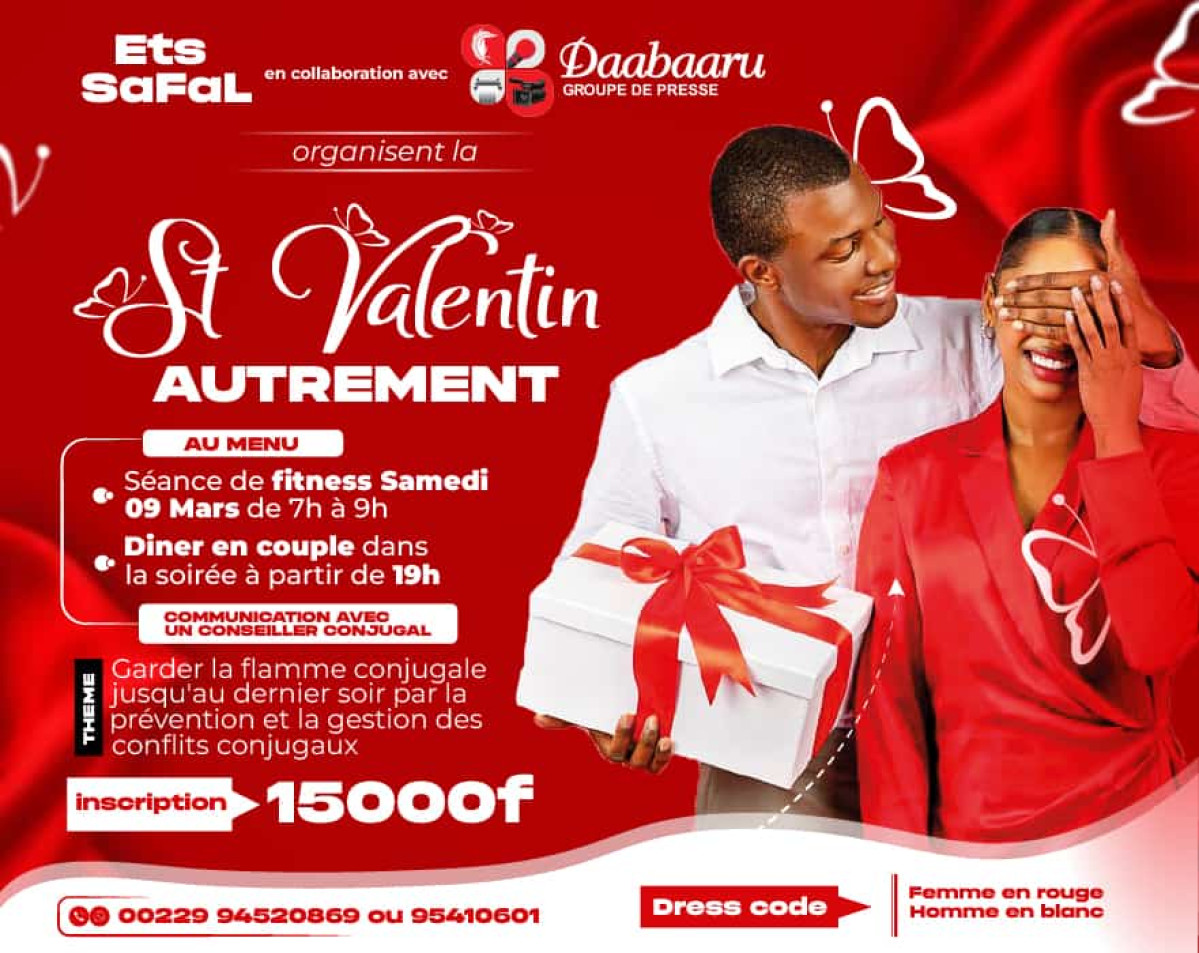 PARAKOU : Célébrez autrement la St Valentin avec l’Ets Safal et Daabaaru