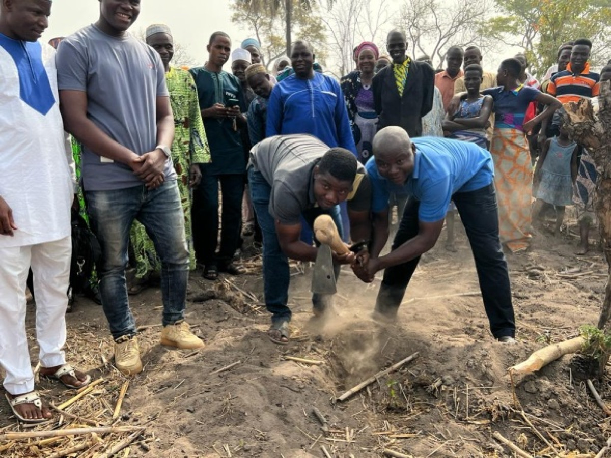 APPUI À LA SÉDENTARISATION DES ÉLEVEURS À TCHATCHOU : Le projet Propfr/Giz et la commune de Tchaourou lancent les travaux de construction de 18 forages