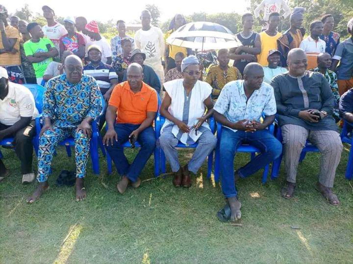 TCHAOUROU/TOURNOI « RENAISSANCE » À SANSON : Yacoubou Chabi Goura et le Br promeuvent le sport roi
