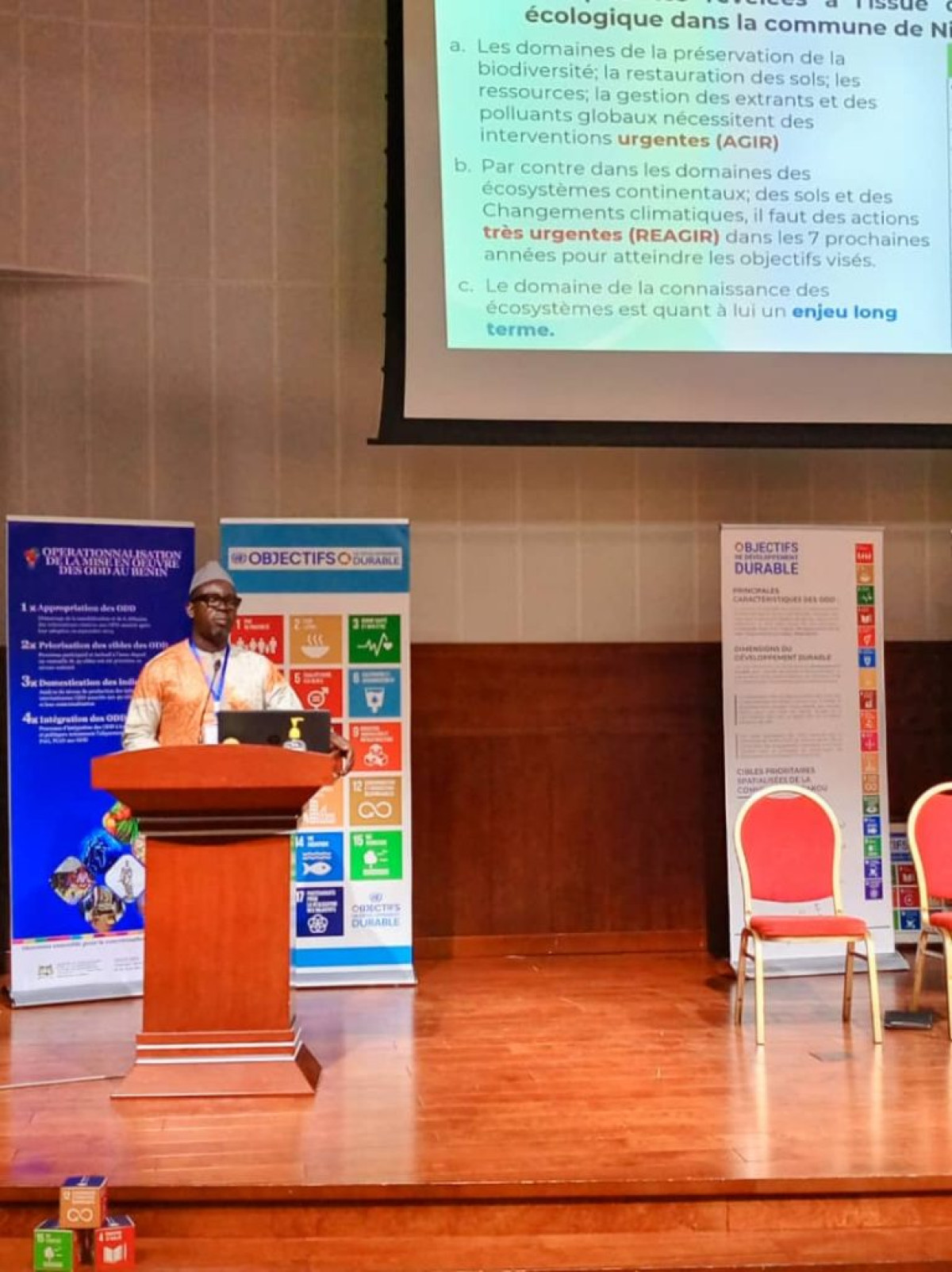 FORUM NATIONAL SUR LES ODD A COTONOU : Nikki dans le cercle des communes africaines ayant réalisé des Elv