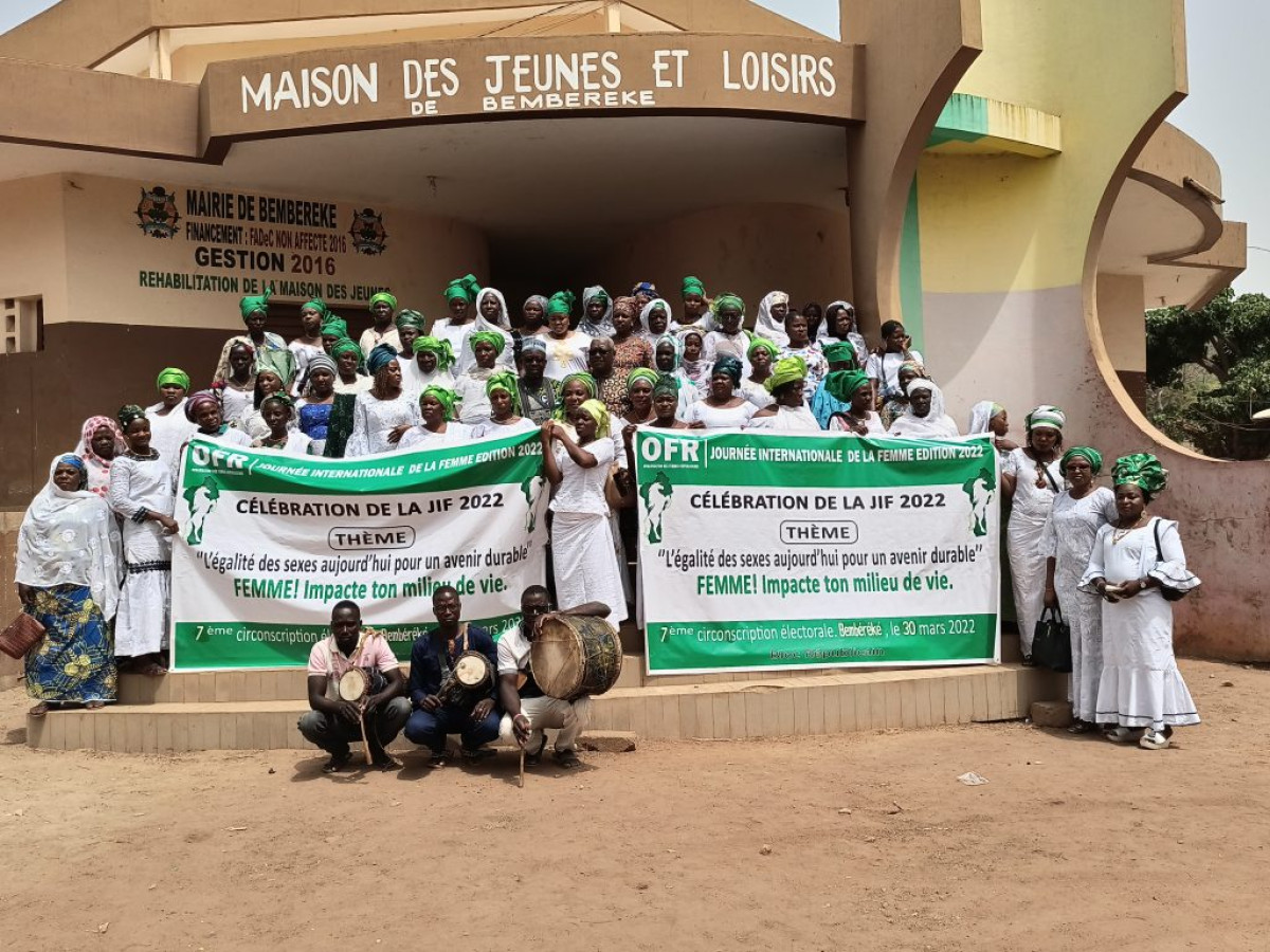 7E CIRCONSCRIPTION ÉLECTORALE : Les femmes de l’Ofr du Bloc Républicain ont célébré la Jif