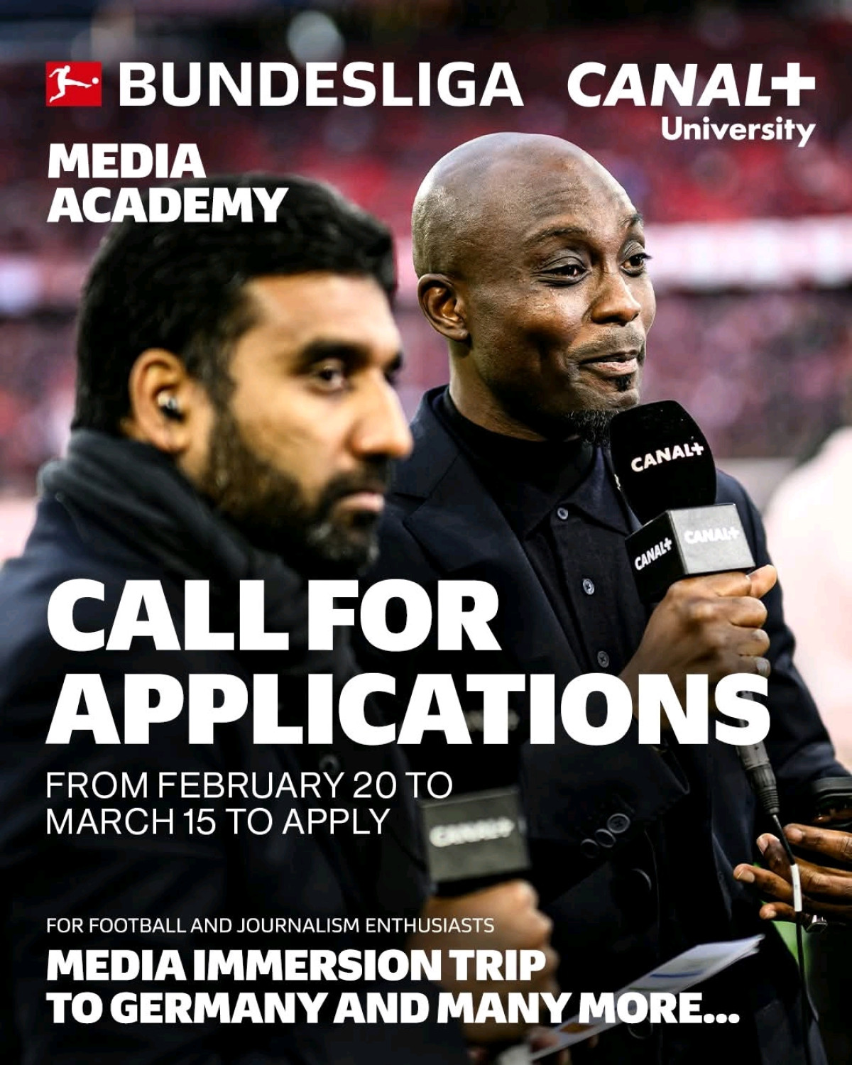 Journalisme sportif africain: canal+ University lance une e-Formation