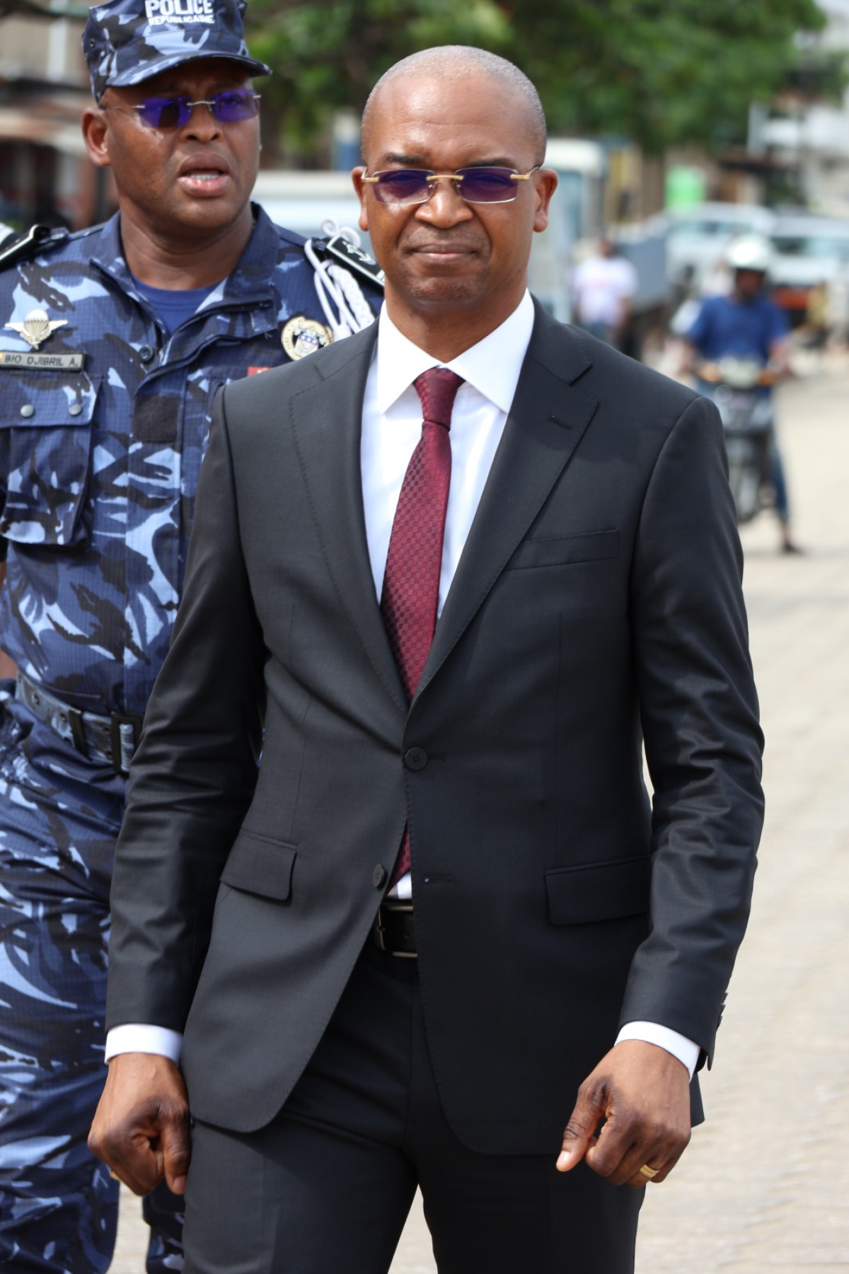 Tournée de prise de contact avec les acteurs de sécurité :Le Ministre Djibril Mama Cissé à la Police Républicaine et à l'Abpc