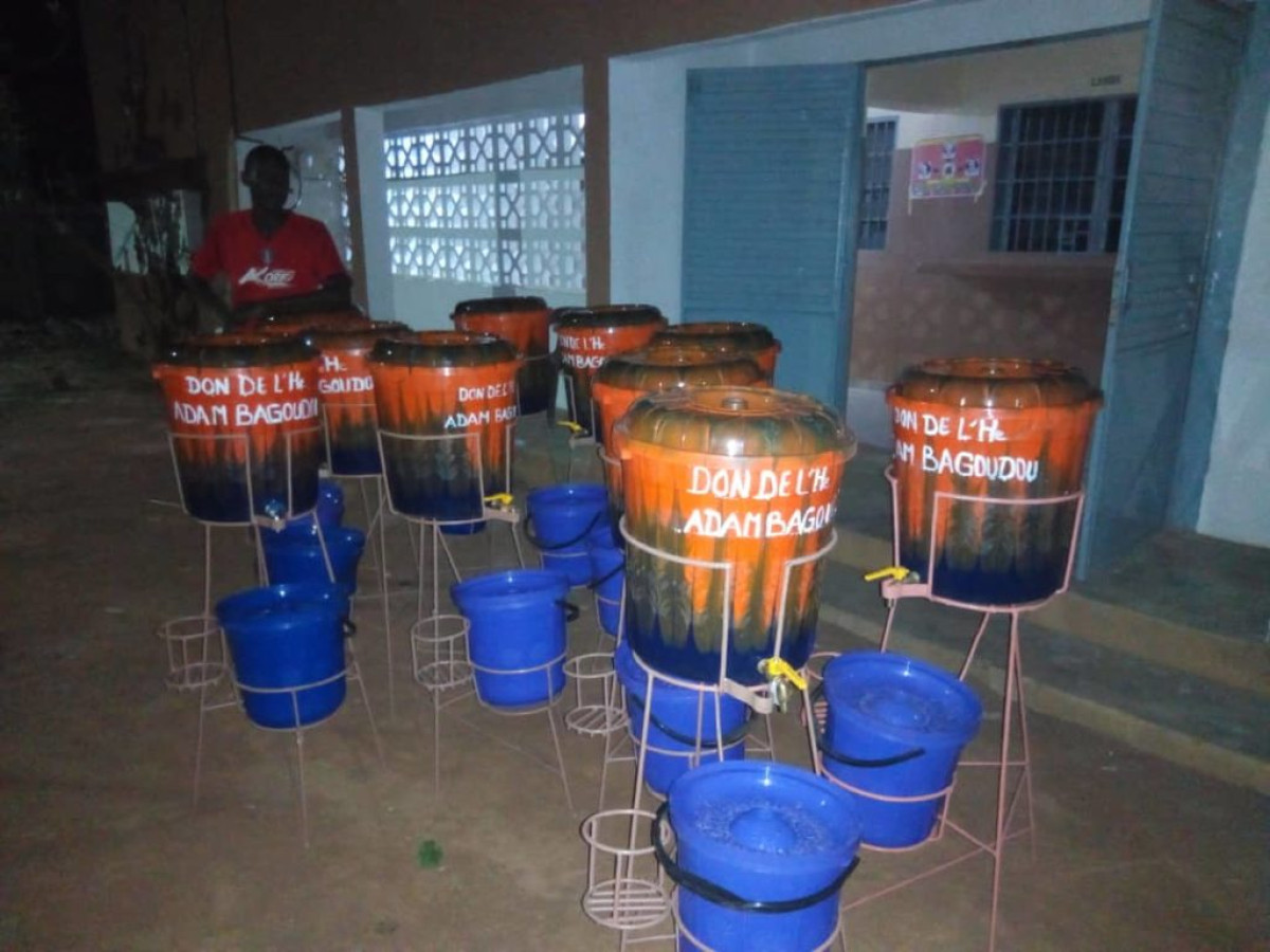 BÉNIN/COVID-19 : L’He Bagoudou appuie les centres de santé de Pèrèrè