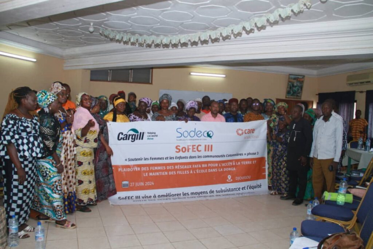 DONGA/ACCÈS À LA TERRE DES FEMMES ET MAINTIEN DES FILLES À L&rsquo;ÉCOLE: Les femmes des réseaux FaFa Wa plaident auprès des autorités Cargill, Sodéco et Care Bénin/Togo comme facilitateurs
