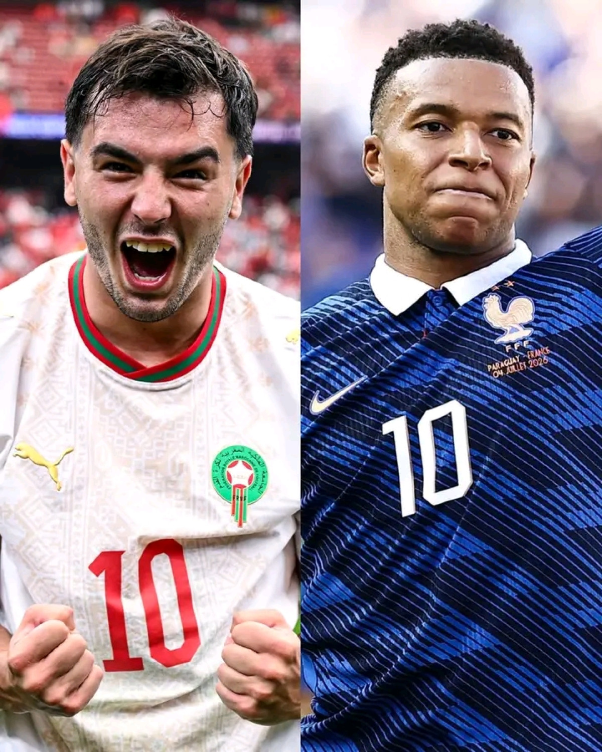 France Maroc en quarts de finale du mondial 2026 :Un remake de la demi-finale de Qatar 2022