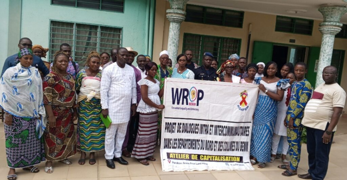 PROMOTION DE LA PAIX ET DE LA COHÉSION SOCIALE AU NORD-BÉNIN ET LES COLLINES : Roafem apporte sa contribution à travers un projet . 13 communes impactées