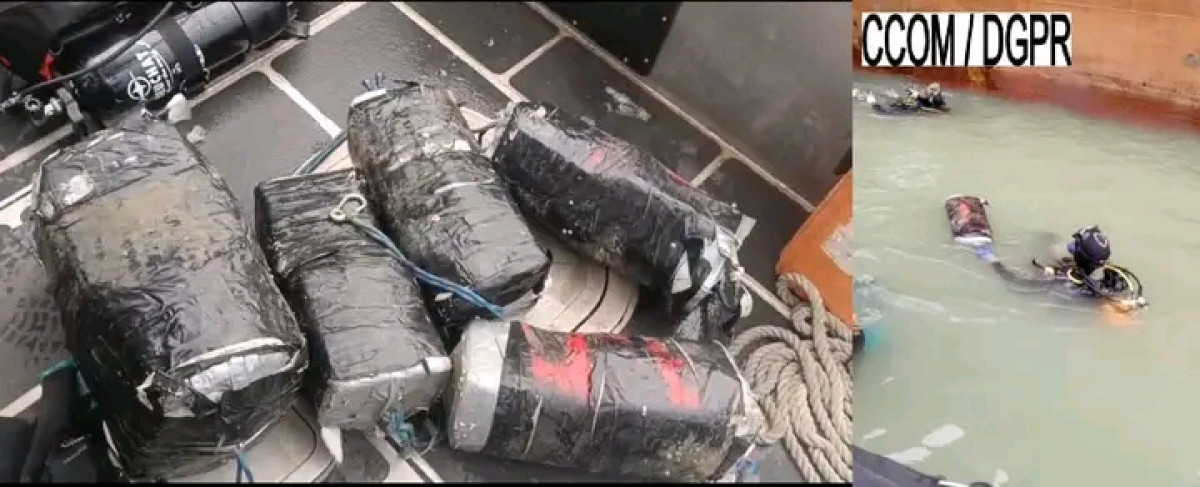 Trafic de stupéfiants par voie maritime: la police républicaine intercepte plus de 90 kg de cocaïne à Cotonou