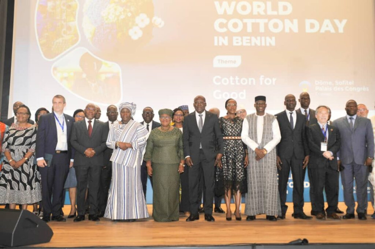 6E ÉDITION DE LA JOURNÉE MONDIALE DU COTON : L’impact du coton dans le monde, retient les attentions à Cotonou . La dynamique du gouvernement saluée par la Dg de l’Omc