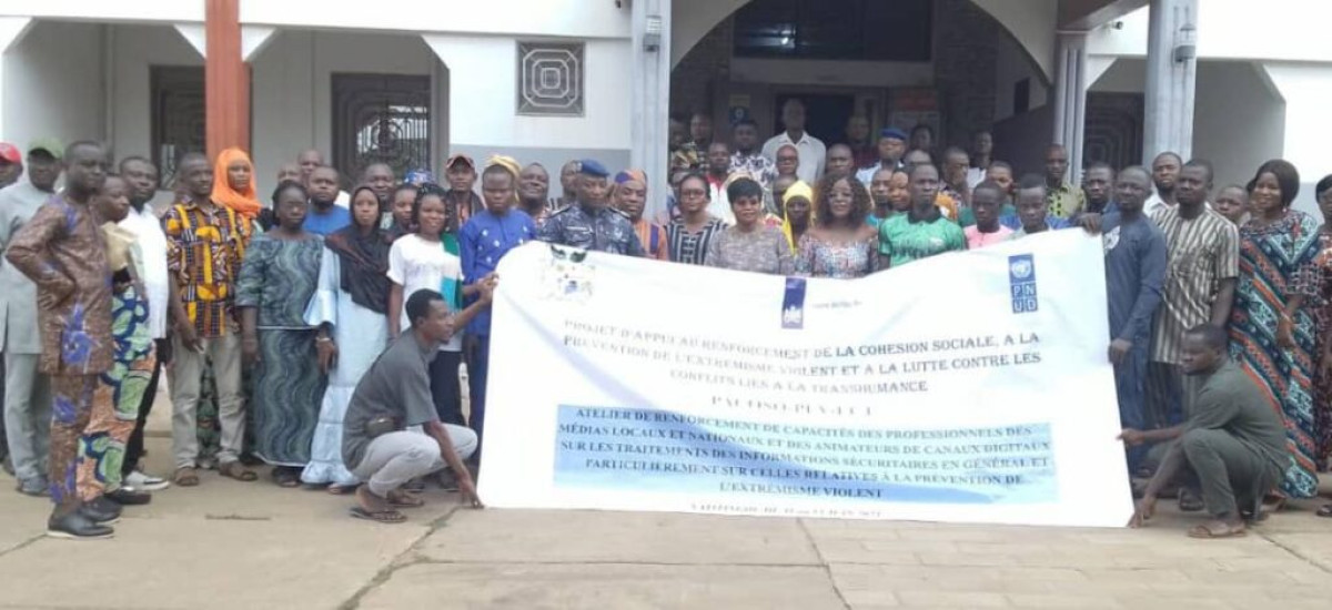 BÉNIN/LUTTE CONTRE L’EXTRÉMISME VIOLENT ET RENFORCEMENT DE LA COHÉSION SOCIALE : Le Pnud et les Pays-Bas outillent des professionnels des médias