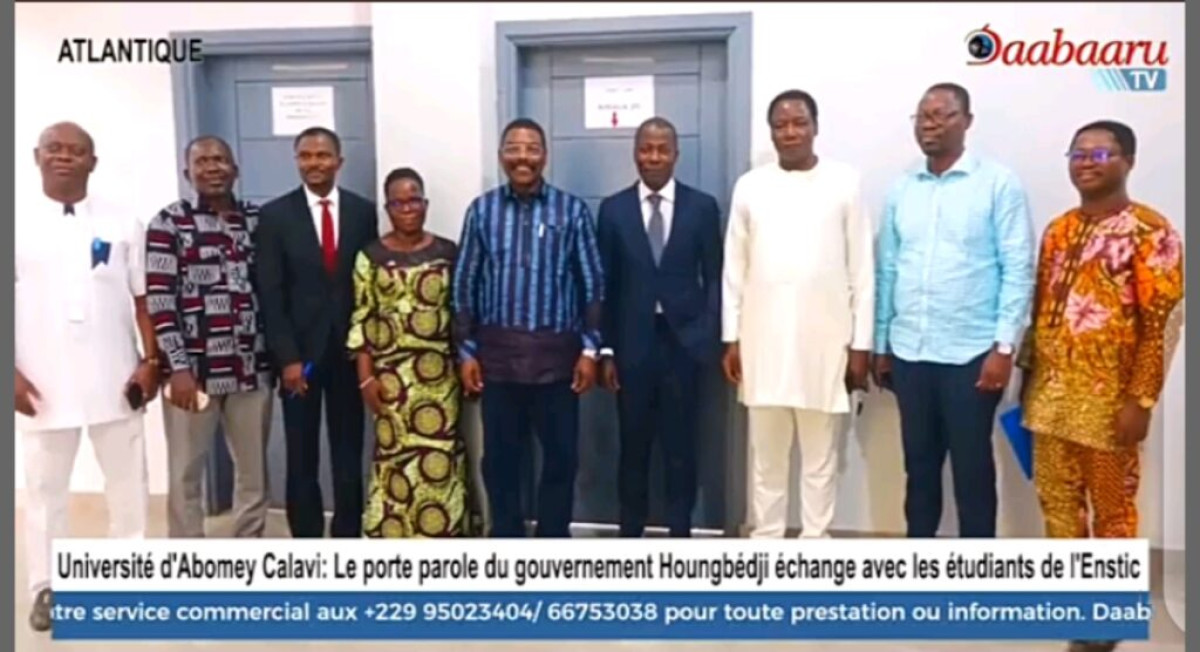 Célébration de l’excellence à l’enstic: Wilfried Léandre Houngbédji raconte son expérience aux étudiants