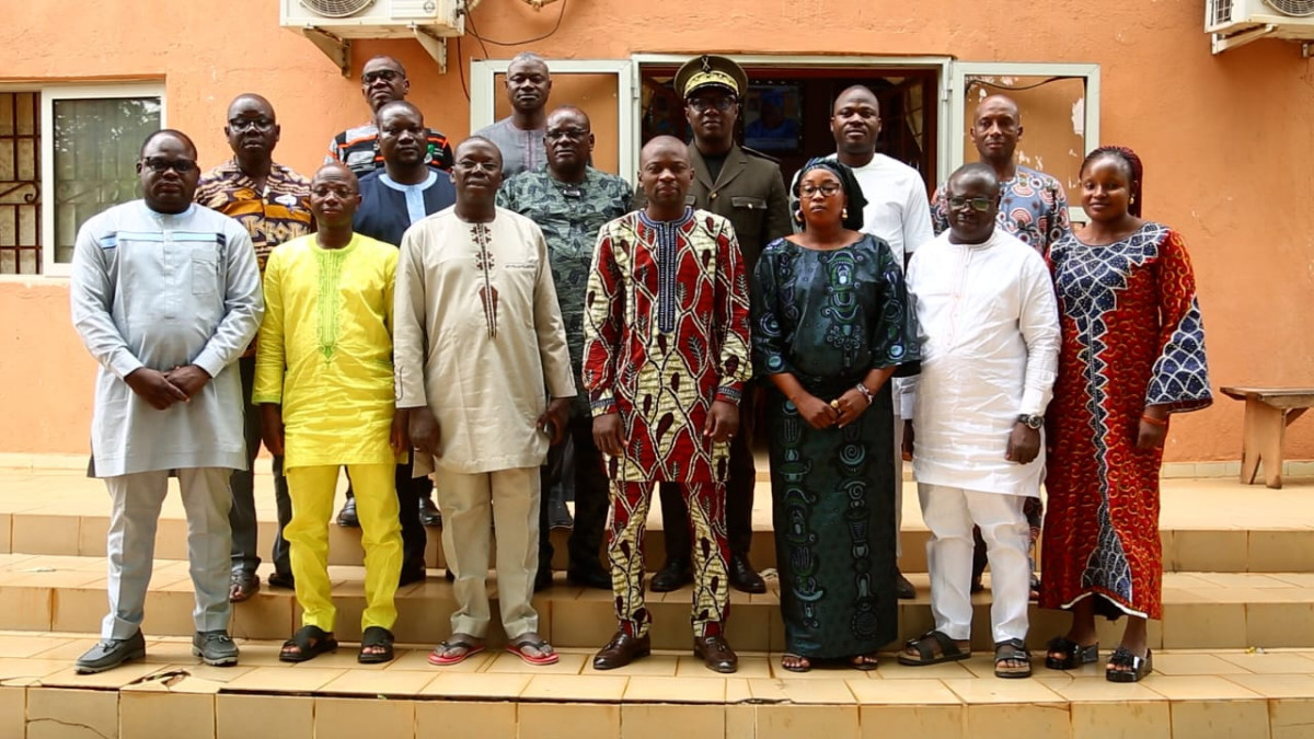 Visite du préfet du Borgou à l'Adecob :La dynamique de concertation, de coordination et d'actions communes renforcée