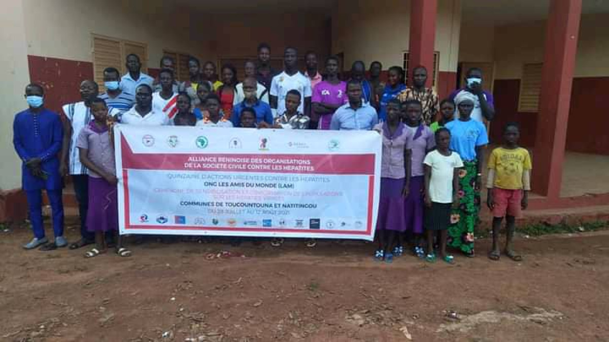 LUTTE CONTRE LES HEPATITES AU BENIN : L’Ong Les Amis du Monde sensibilise les populations de l’Atacora