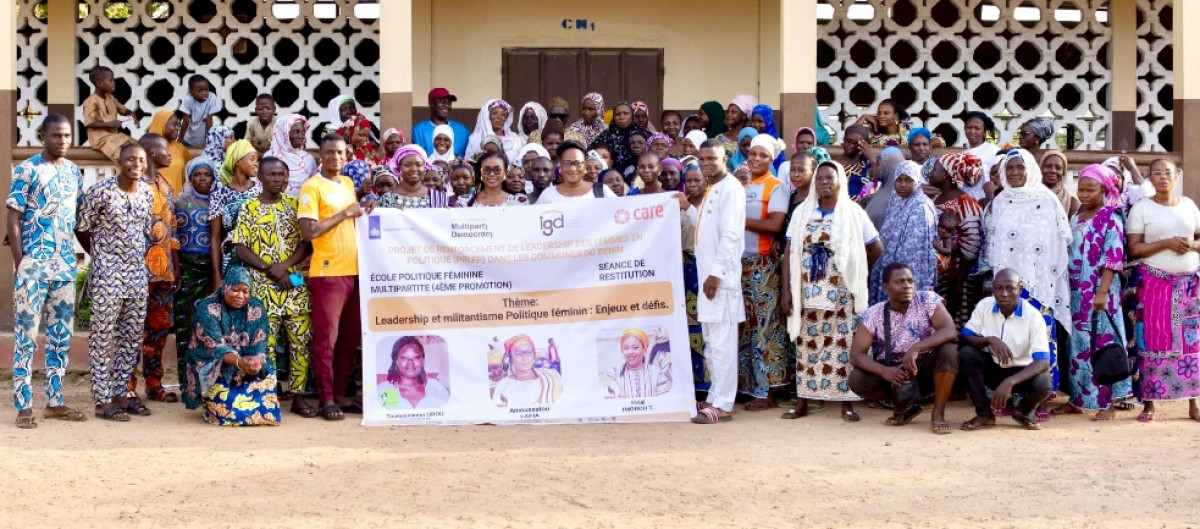 Tchatchou/Sur le militantisme politique féminin au profit des femmes leaders: des bénéficiaires de l’École politique de l’Igd restituent leurs acquis