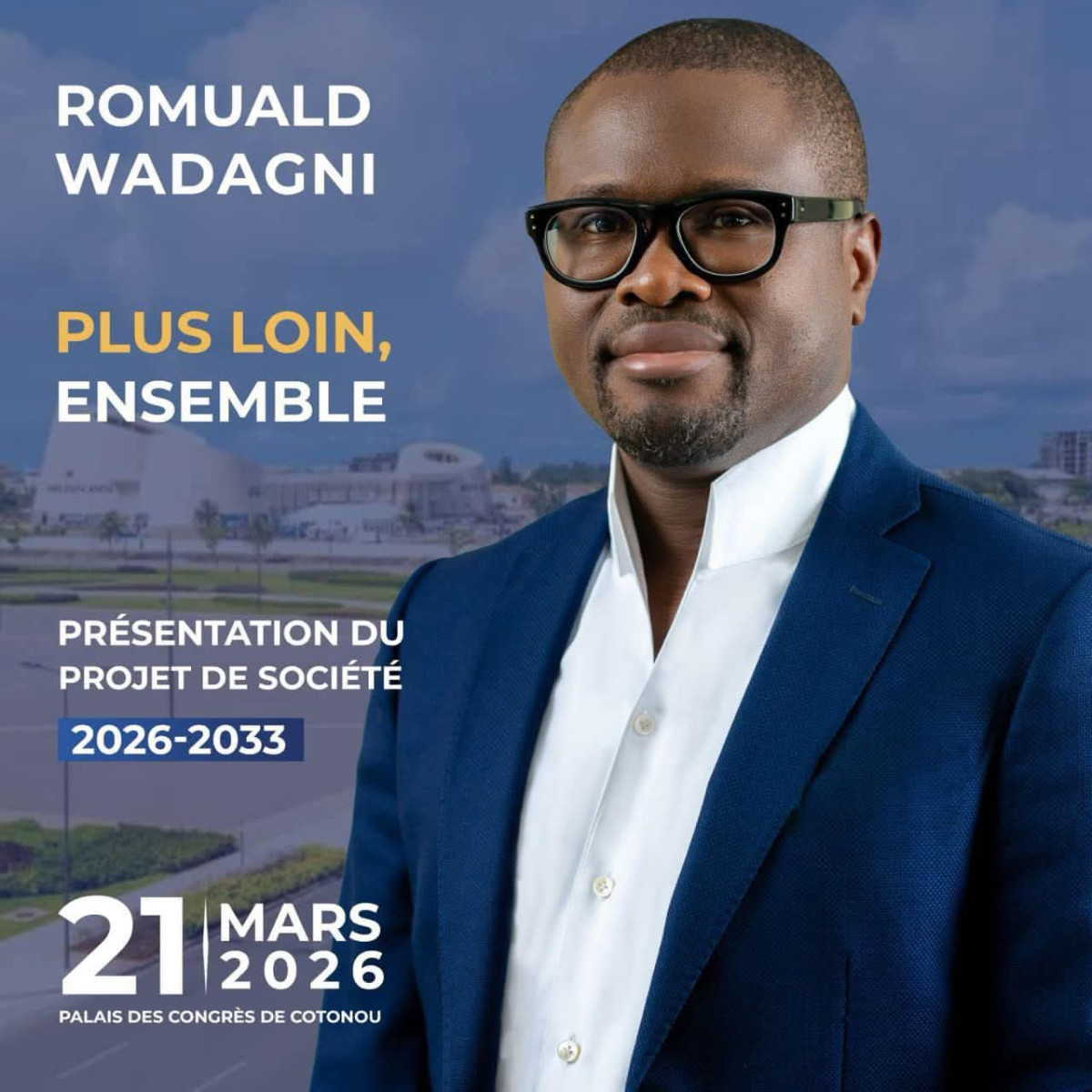 Présidentielle du 12 avril au Bénin: le duo Wadagni-Talata dévoile son projet de société le 21 mars à Cotonou