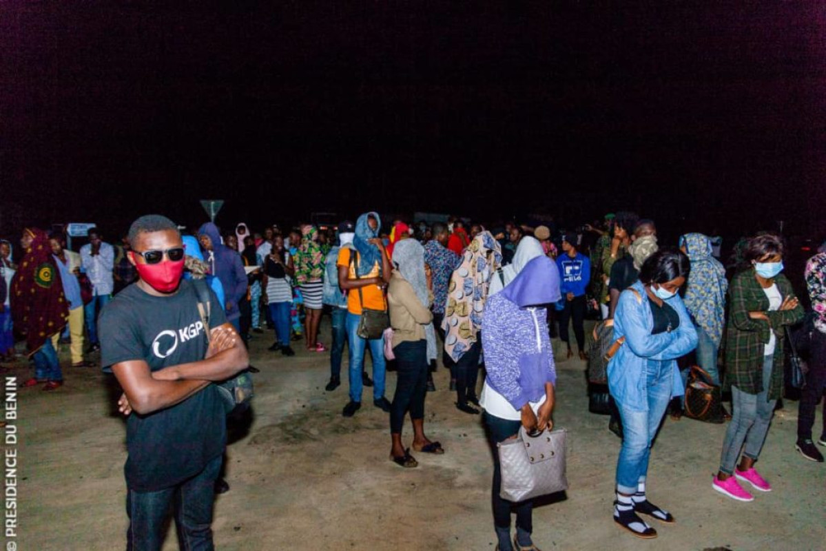 RAPATRIEMENT DES BENINOIS VIVANT AU GHANA Le gouvernement sauve 100 jeunes de l’indigence