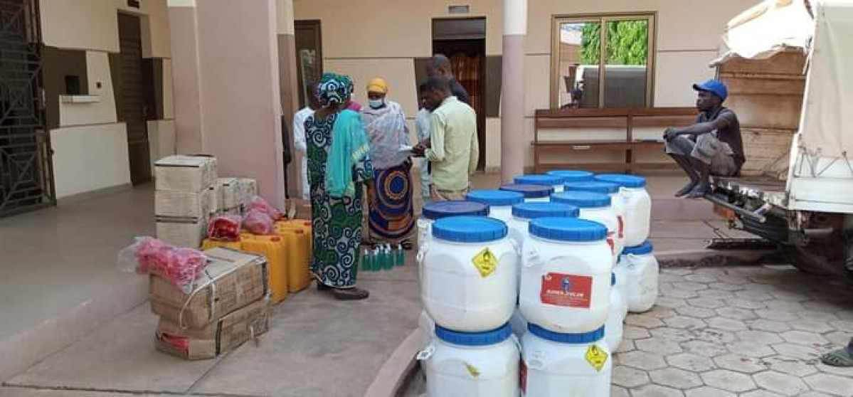 LUTTE CONTRE LE CORONAVIRUS A N’DALI : L’exécutif communal réceptionne des matériels sanitaires