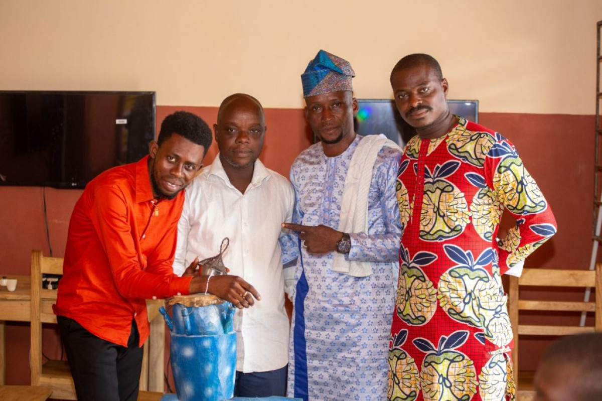 PARAKOU : L’Ong Ev-Pdd fait don de matériels de musique au Groupe Kanzé